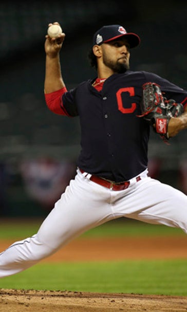 The Latest: Salazar replaces Anderson on Indians' roster